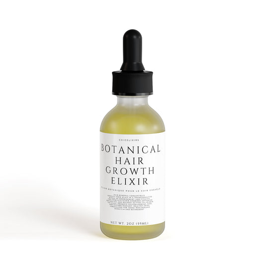 Chic Elixirs: Botanical Hair Growth Elixir